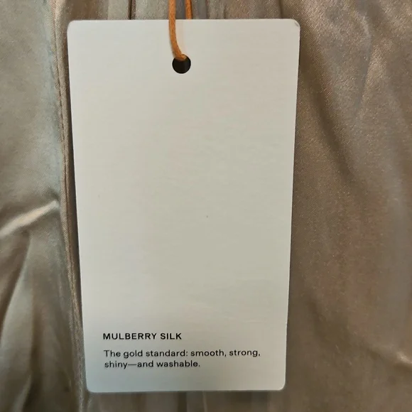 Quince Washable Silk Drawstring Wide Leg Pants Small - Picture 5 of 7